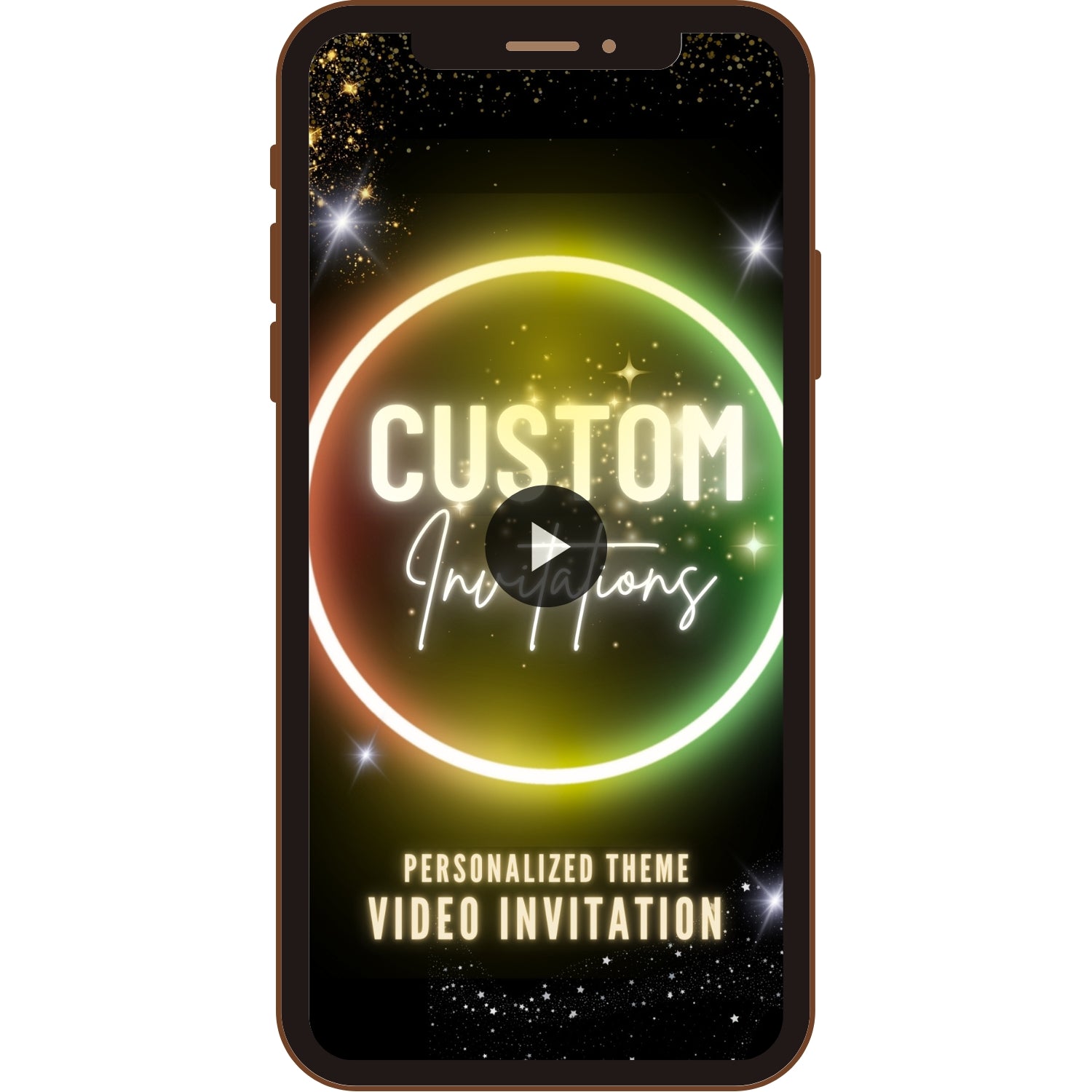 Customized Your Dream invite | Custom Video Invitations with custom theme Options